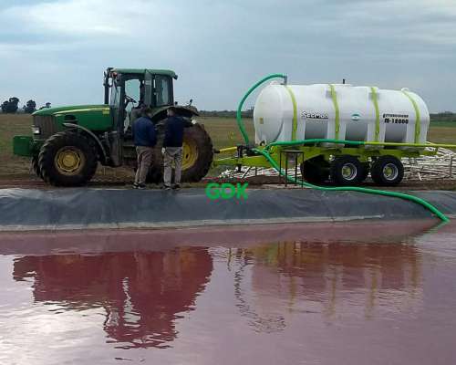 Estiercolera con Bomba Lobular M-12.000 Lts. Secman