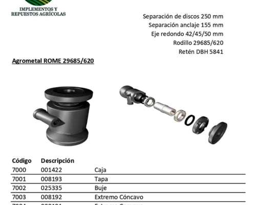 Caja de Rastra Rome 29685 - 20