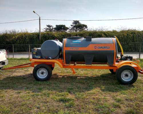 Acoplado Tanque Múltiple 3000 Lts. Apoyo