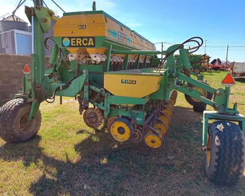Sembradora Erca 2004 con Doble Fertilización y Kit de Trigo