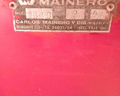 Cabezal Girasolero Mainero, Modelo 1040, 12 a 70