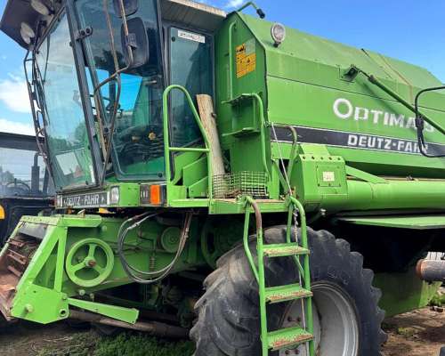 Cosechadora Optima S Deutz Fahr con Plataforma
