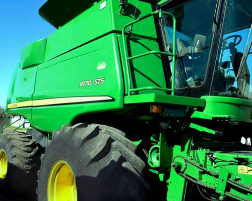 John Deere 9770 Sts. año 2010. Mapeo PILOTO.35 Pies Caracol