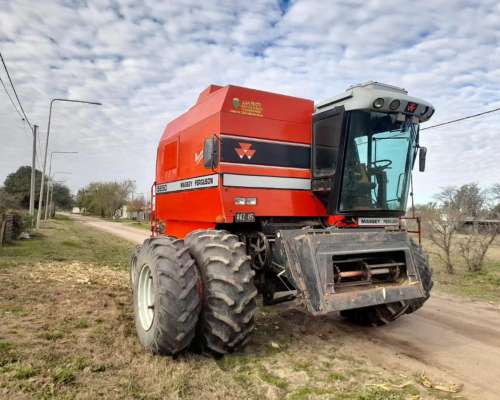 Massey Ferguson 5650 Advan. Plataf. 19 Pies C/maicero 9 a 52
