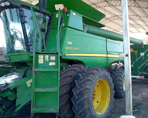 John Deere 9670 SD Draper 35 Pies. Motor e Hidro Reparado