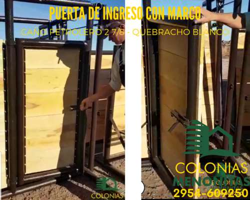 Manga y Cepo Reforzados Caño Petrolero- Colonias Menonitas