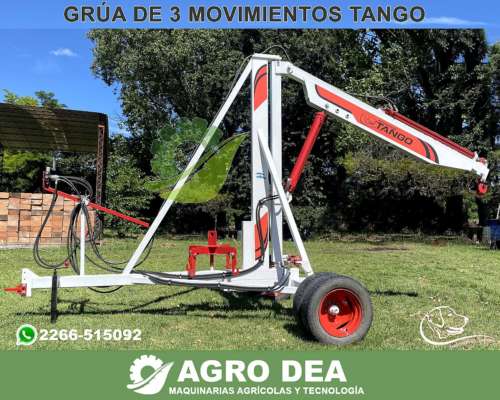 Grúa 3 Movimientos Tango. Disponible, Financiación