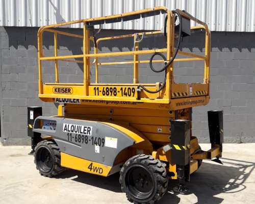 Plataforma Elevadora Tijera 12m Diesel Haulotte JLG