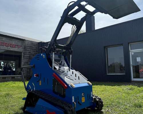 Mini Pala Orugas de Goma Todo Terreno Compacta