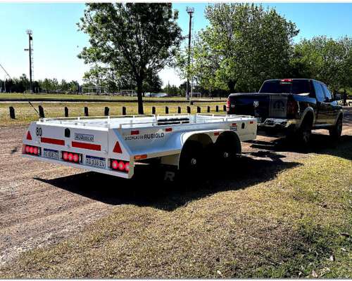 Acoplado Trailer para Llevar Motos y Cuatridiciclos. 2000 Kg