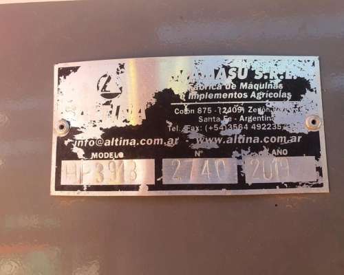 Fertilizadora Neumatica Altina HP 3918
