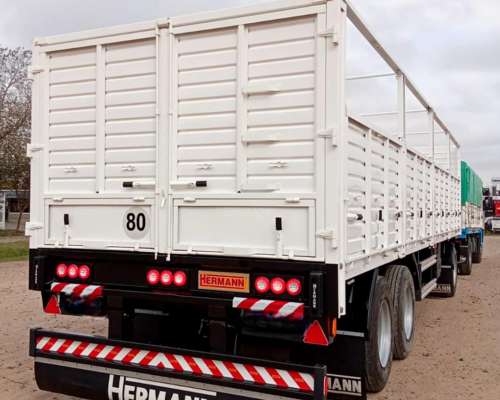 Acoplado Hermann 9,30 M Baranda Volcable 2024 con 30000km