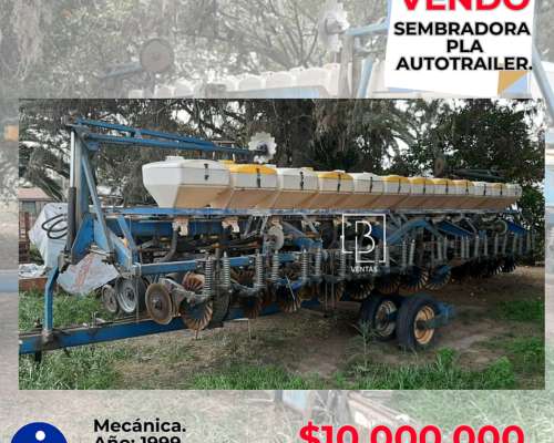 Sembradora Pla Auto Tráiler