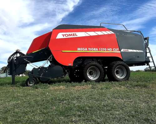 Enfardadora Yomel Mega Tigra 1270 HD CUT