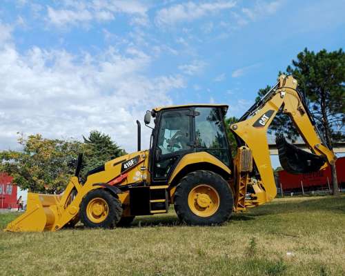 Retroexcavadora Caterpillar 416 F2 4X4 A/A y 3era VIA