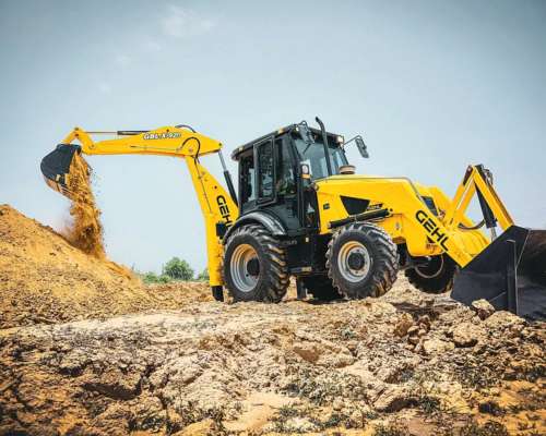 Retropala Gehl GBL X 920 Motor Perkins 4X4 Brazo Extensible