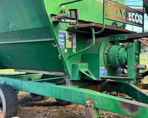 Mixer Horizontal 10 Mts Montecor con Caja Reductora y Balanz