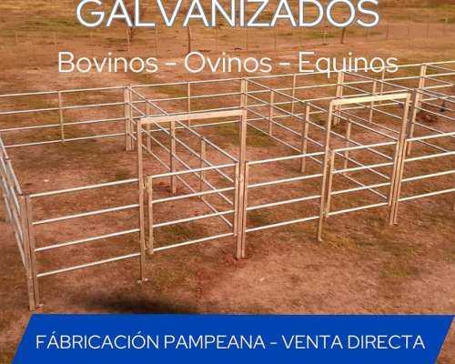 Corrales y Tranqueras de Caño Pintado y Galvanizados