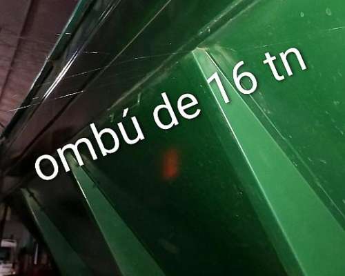Monotolva Ombú de 16, 5 TN Impecable