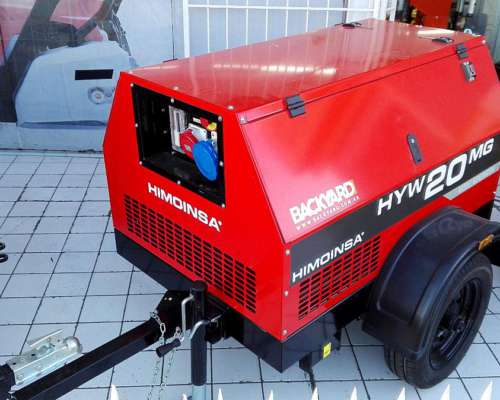 Grupo Electrógeno Diesel 20kva - con Trailer 220/380 Unico