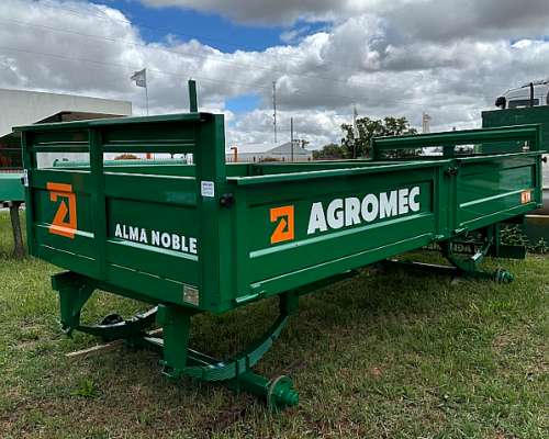 Acoplado Rural 4 Toneladas con Barandas Agromec