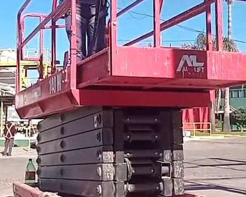 Elevador Tipo Tijera 140w