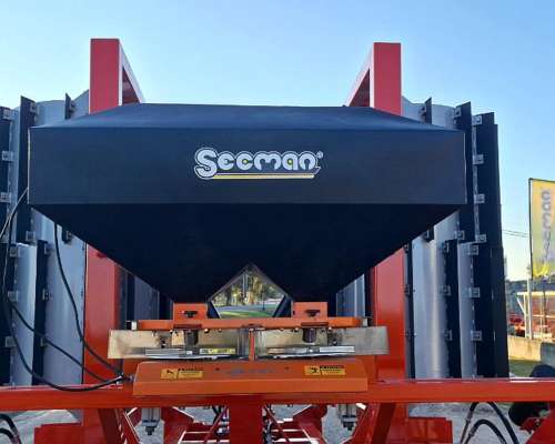 Rolo Triturador M-4500/117 Secman C/sembrador 300 Pasturas