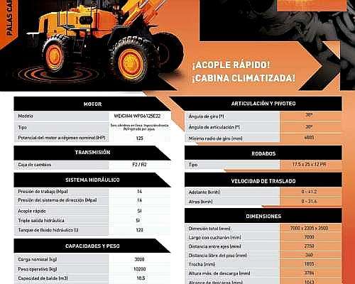 Nuevas Palas Frontales Conax