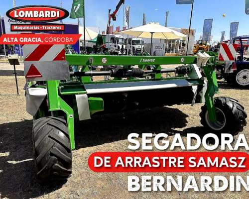 Segadora de Arrastre con Acondicionador Bernardin- Samasz