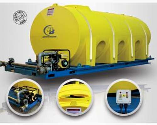 Tanques de Plastico Moviles Bertotto Boglione para Ferilizan