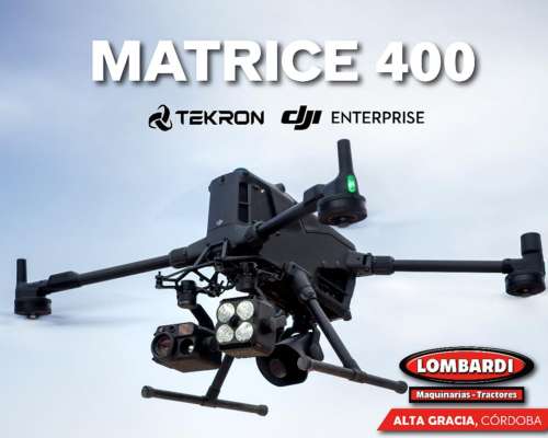 Nuevo Drone Matrice 400 Disponible Listo para Trabajar