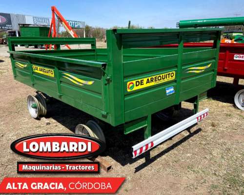 Acoplado Playo de Arequito 4x2mts para 4tn