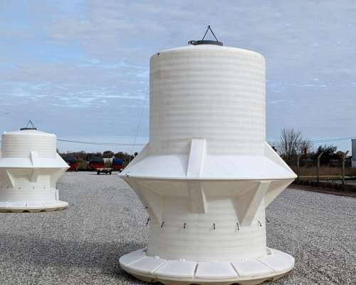 Silos Comedero Autoconsumo Verticales 7.000 KG. (10 M3)