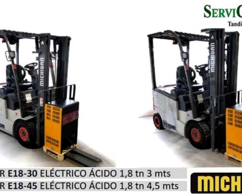 Autoelevadores y Apiladores Eléctricos