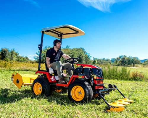 Tractor Mini Roland H 18hp Articulado Doble Tracción