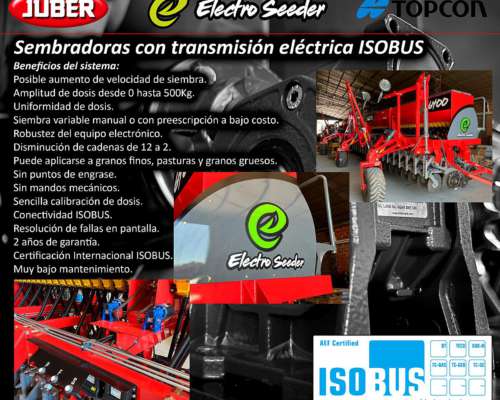 Sembradoras Juber Electro Seeder