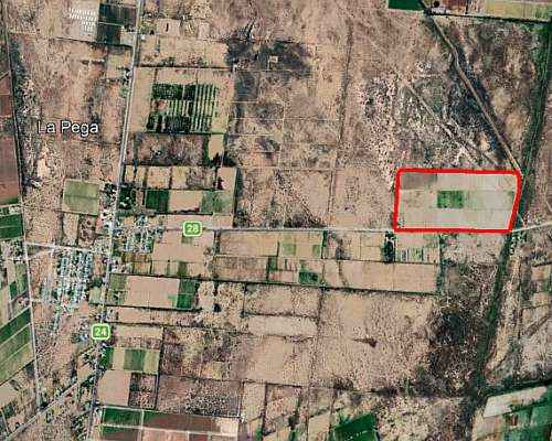 Finca en la Pega 25ha con Goteo