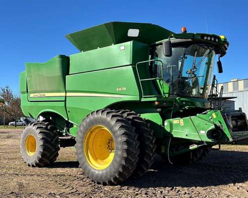 Cosechadora John Deere S670 - 2015