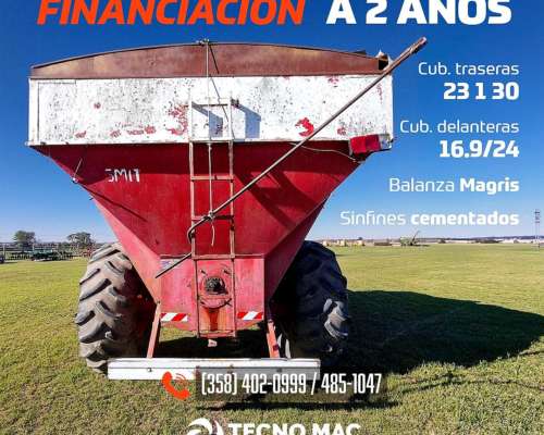 Tolva Autodescagabel Ombu con Balanza Magris