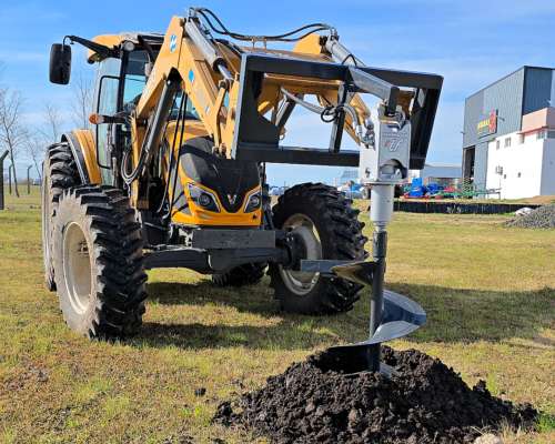 Hoyadora Hidráulica LF Adapt. a Palas, Gruas, Minicargadoras