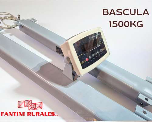 Báscula 3000 Kilos Electrónica (barras)