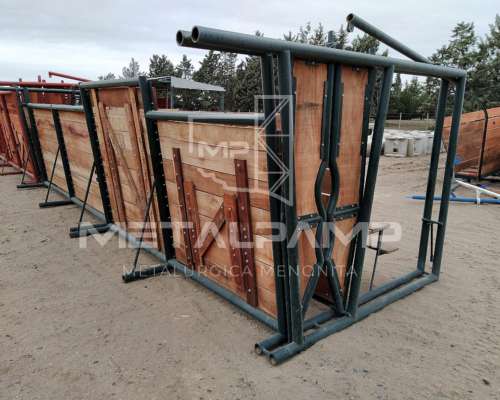 Manga Reforzada de Caño Petrolero y Madera