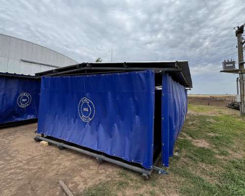 Guacheras Móviles P/ 20 Terneros con Pisos de Slat (sin Iva)