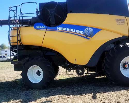 New Holland CR 6.80 con Drapper MC Don