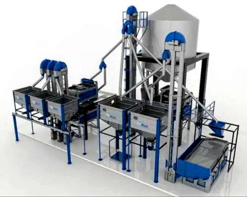 Planta Clasificadora Cereal y Embolsado DZF-3000/1