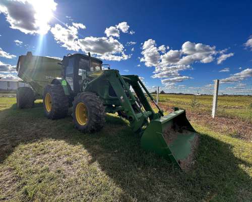 Tractor John Deere 6615 125hp - Pala JD - Motor a Estrenar