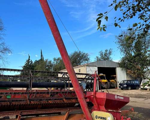 Partidora de Grano Cereal Marca Pirro de Arrastre