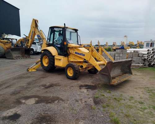 Retroexcavadora Komatsu WA140 2005