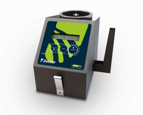 Humedímetro - Delver - Determinador de Humedad y Temperatura