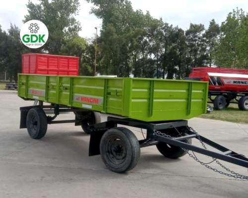 Acoplado Playo Rural MD10 10tn 6x2.4 Mts Mancini